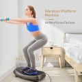 Vibration Plate Exercise Machine with Loop Bands Home