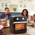 12.7QT 1600W Electric Rotisserie Dehydrator Convection Air Fryer Toaster Oven - Gallery View 2 of 12