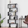 6-Tier S-Shaped  Style Storage Bookshelf - Gallery View 1 of 34