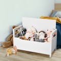 34.5 x 15.5 x 19.5 Inch Shoe Storage Bench with Cushion Seat - Gallery View 17 of 23