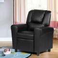Children's PU Leather Recliner Chair with Front Footrest - Gallery View 3 of 62