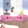 Blue/Pink Kids Strawberry Armrest Chair Sofa - Gallery View 13 of 21