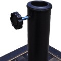 17.5 Inch Heavy Duty Square Umbrella Base Stand of 30 lbs for Outdoor - Gallery View 9 of 9