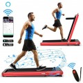4.75HP 2 In 1 Folding Treadmill with Remote APP Control - Gallery View 43 of 72