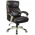 Adjustable Executive Office Recliner Chair with High Back and Lumbar Support - Gallery View 4 of 10