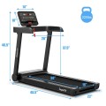 2.25 HP Electric Treadmill Running Machine with App Control - Gallery View 3 of 8