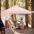 17 x 10 Feet Foldable Pop Up Canopy with Adjustable Dual Awnings - Gallery View 6 of 48