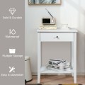 Wooden Bedside Sofa Table with Sliding Drawer - Gallery View 26 of 36