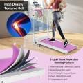 Compact Electric Folding Running and Fitness Treadmill with LED Display - Gallery View 12 of 20