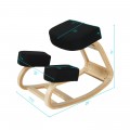 Ergonomic Kneeling Chair Rocking Office Desk Stool Upright Posture - Gallery View 15 of 20