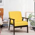 Mid-Century Retro Fabric Accent Armchair for Living Room - Gallery View 56 of 60