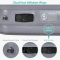 Portable Fast Inflation Air Bed with Built-in Pump for Home Camping - Gallery View 5 of 12