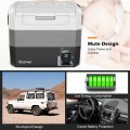 70 Quart Portable Electric Car Camping Cooler - Gallery View 4 of 13