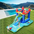Kids Inflatable Bounce House Water Slide without Blower - Gallery View 1 of 12