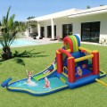 Inflatable Kid Bounce House Slide Climbing Splash Park Pool Jumping Castle Without Blower - Gallery View 1 of 8
