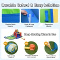 Inflatable Kid Bounce House Slide Climbing Splash Park Pool Jumping Castle Without Blower - Gallery View 7 of 8