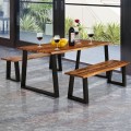 Rectangular Acacia Wood Dining Table