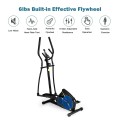 Adjustable Magnetic Elliptical Fitness Trainer with LCD Monitor and Phone Holder - Gallery View 5 of 12