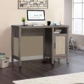Rustic Computer Desk Writing Table Study Workstation with Storage Cabinet