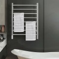 8-Bar Wall Mounted Towel Warmer Stainless Steel Towel Rack