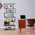 6-Tier S-Shaped  Style Storage Bookshelf - Gallery View 7 of 34