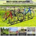 6 Bike Parking Garage Storage Bicycle Stand - Gallery View 2 of 22