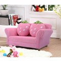 Blue/Pink Kids Strawberry Armrest Chair Sofa - Gallery View 11 of 21