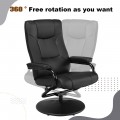 360° Swivel Recliner Chair with Ottoman - Gallery View 7 of 20