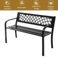 Bench Deck with Steel Frame for outdoor