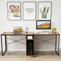 79 Inch Multifunctional Office Desk for 2 Person with Storage - Gallery View 18 of 23
