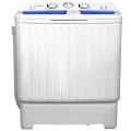 11 lbs Compact Twin Tub Washing Machine Washer Spinner - Gallery View 4 of 8