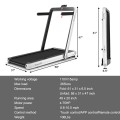 4.75HP 2 In 1 Folding Treadmill with Remote APP Control - Gallery View 63 of 72