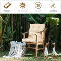 Tufted Patio High Back Chair Cushion with Non-Slip String Ties - Gallery View 50 of 81