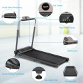 Compact Folding Treadmill with Touch Screen APP Control - Gallery View 12 of 12