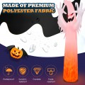 12 Feet Halloween Inflatable Decoration with Built-in LED Lights - Gallery View 10 of 11