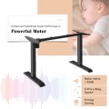 Electric Sit to Stand Adjustable Desk Frame with Button Controller - Gallery View 5 of 20