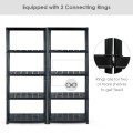 5-Tier Storage Shelving Unit Heavy Duty Rack for Kitchen Room Garage to Save Space - Gallery View 11 of 12
