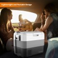 70 Quart Portable Electric Car Camping Cooler - Gallery View 10 of 13