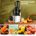 Juicer Machines Slow Masticating Juicer Cold Press Extractor with 3" Chute - Gallery View 2 of 12