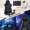 Massage Gaming Recliner  with Lumbar Support - Gallery View 7 of 12