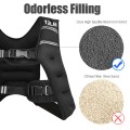 Training Weight Vest Workout Equipment with Adjustable Buckles and Mesh Bag - Gallery View 6 of 19