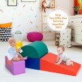 6 Piece Climb Crawl Play Set Indoor Kids Toddler - Gallery View 34 of 35