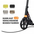 Folding Aluminium Adjustable Kick Scooter with Shoulder Strap - Gallery View 12 of 26