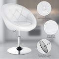 1 Piece Adjustable Modern Swivel Round Tufted - Gallery View 23 of 24