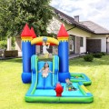 Kids Inflatable Bounce House Water Slide without Blower - Gallery View 6 of 12