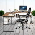 L-Shaped Computer Desk with Tiltable Tabletop - Gallery View 19 of 48
