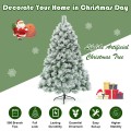 6 Feet Premium Hinged Artificial Christmas Tree - Gallery View 5 of 9