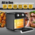 12.7QT 1600W Electric Rotisserie Dehydrator Convection Air Fryer Toaster Oven - Gallery View 7 of 12