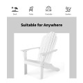 Wooden Outdoor Lounge Chair with Ergonomic Design for Yard and Garden