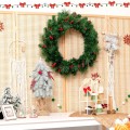 24 Inch Pre-lit Artificial Spruce Christmas Wreath - Gallery View 7 of 12
